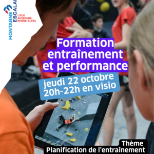 Objectif performance / Formation entraînement niveau régional : thème planification